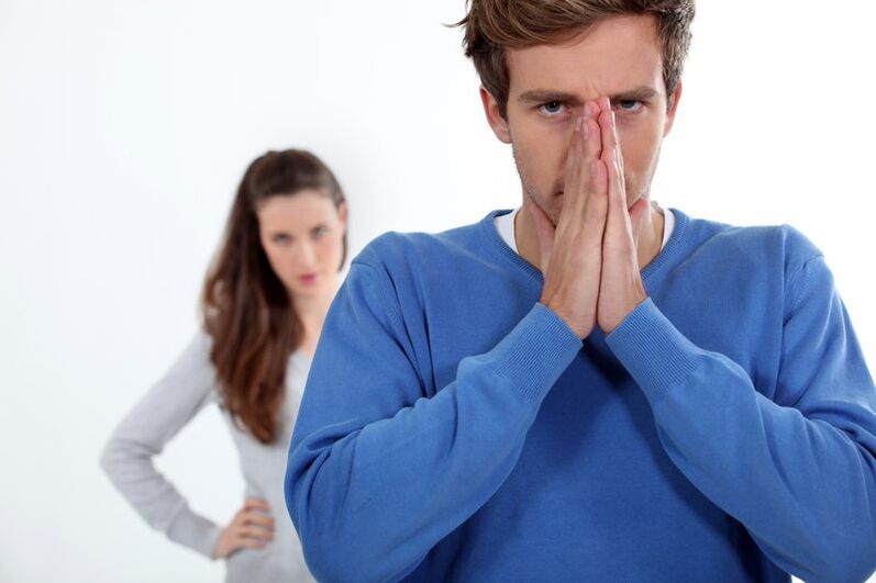 men are frustrated with prostatitis symptoms